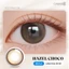 Kính áp tròng khoá ẩm 8H 3 Tháng Màu Nâu Phối Vân Tro Vàng Ánh Xám CARASE, Lens cận HAZEL CHOCO