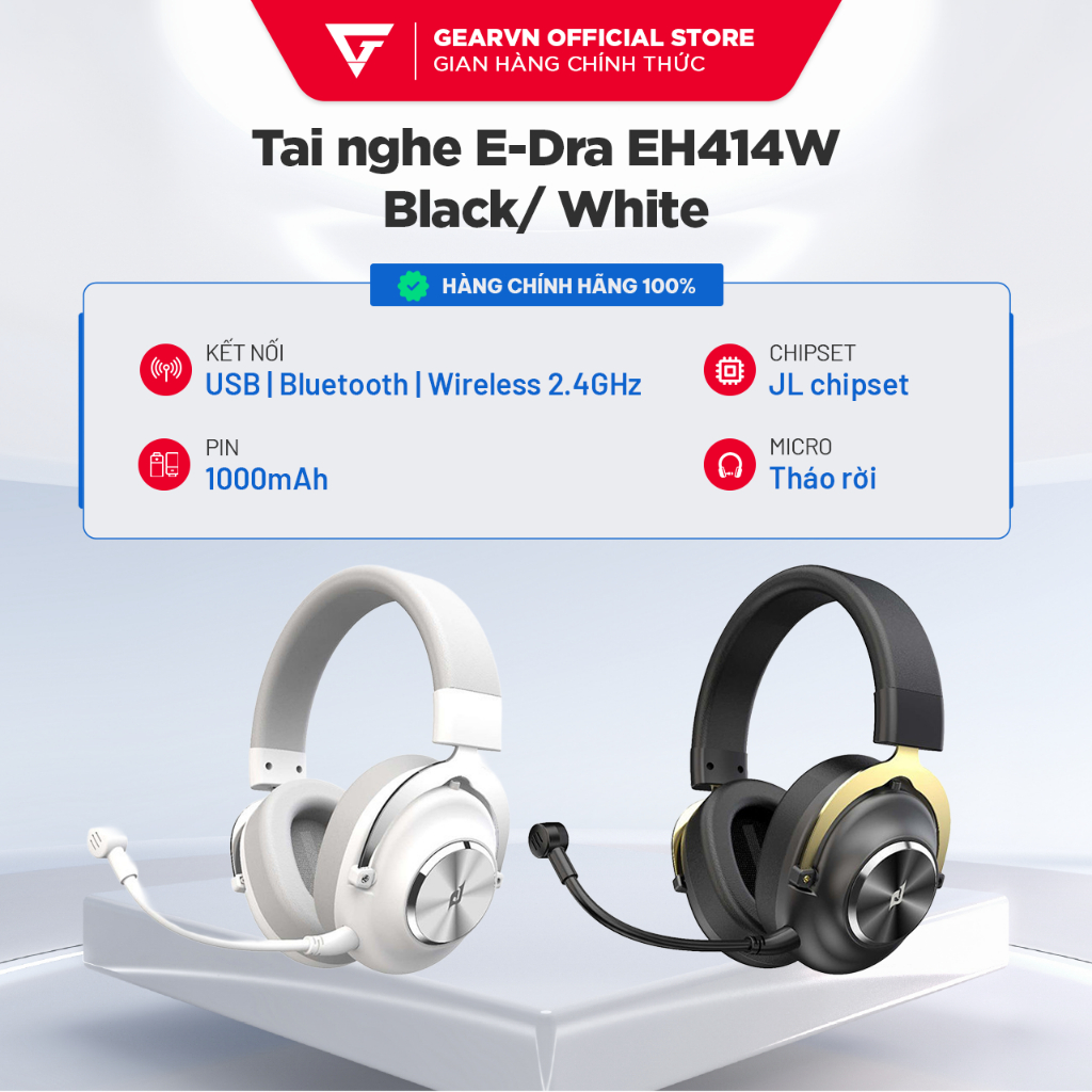 Tai nghe gaming E-Dra EH414W