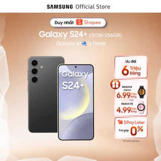 Điện Thoại Samsung Galaxy S24+ 12GB/256GB - Tặng Kèm Đồng Hồ Galaxy Watch FE/Watch4 (Màu Ngẫu Nhiên)
