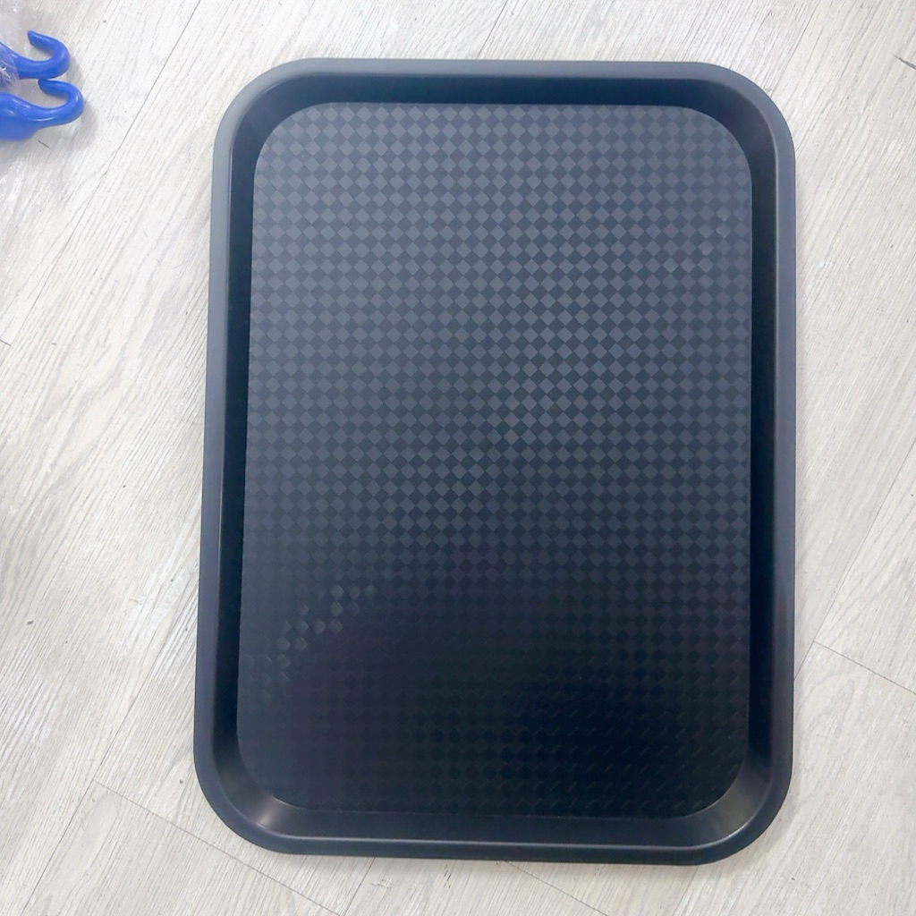 Khay PHỤC VỤ nhựa bê đồ hình chữ nhật chống trượt 43 x 30 x 2cm