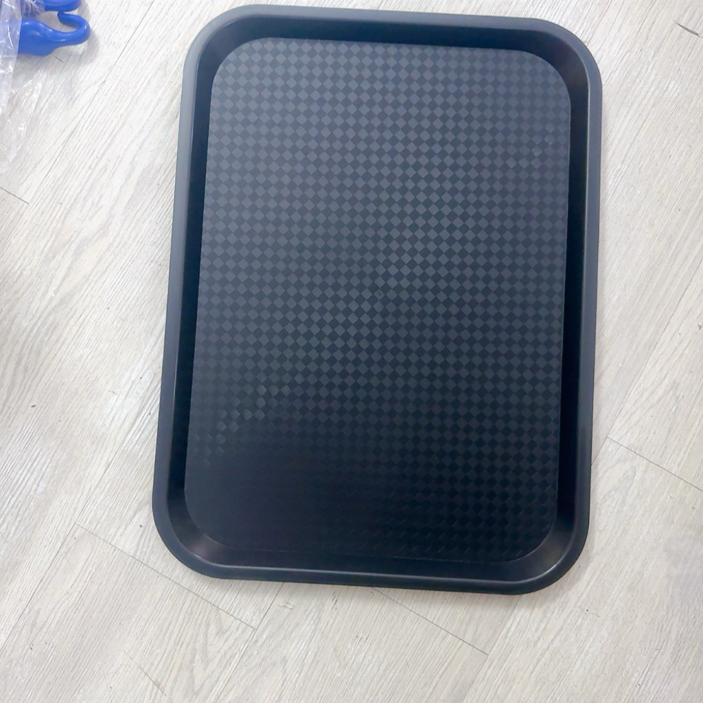 Khay PHỤC VỤ nhựa bê đồ hình chữ nhật chống trượt 43 x 30 x 2cm