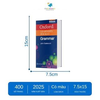 Sách - Oxford Learner’s Pocket Grammar - MCBooks