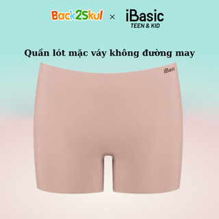 Giá trải nghiệm set quần lót mặc váy nữ học sinh nữ không lộ viền iBasic