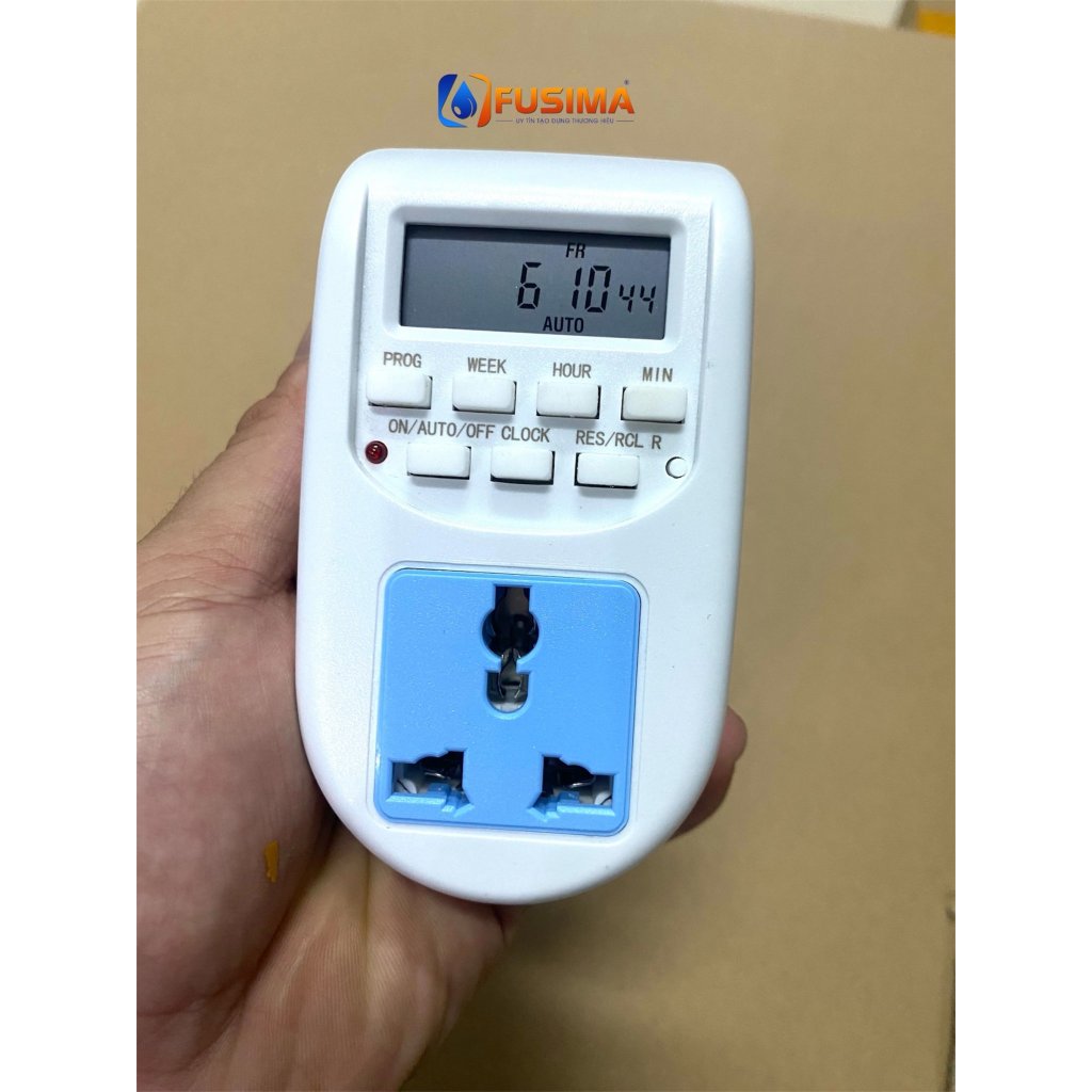 Ổ cắm hẹn giờ bật tắt tự động Digital Timer AL-06 220v 10A dùng hẹn giờ ...