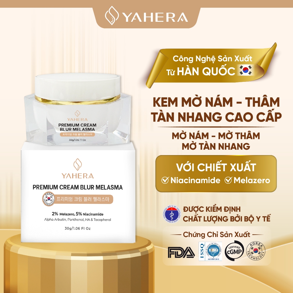 Kem Dưỡng Da Yahera Premium - Hình ảnh thực tế
