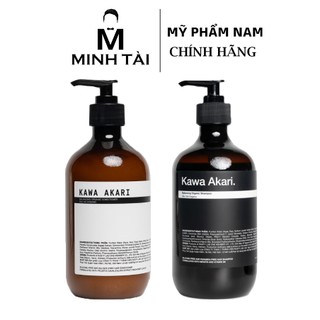 Dầu gội xả Rusty Lab Kawa Akari 300& 500ml | Làm sạch & Bổ sung dưỡng ẩm cho tóc