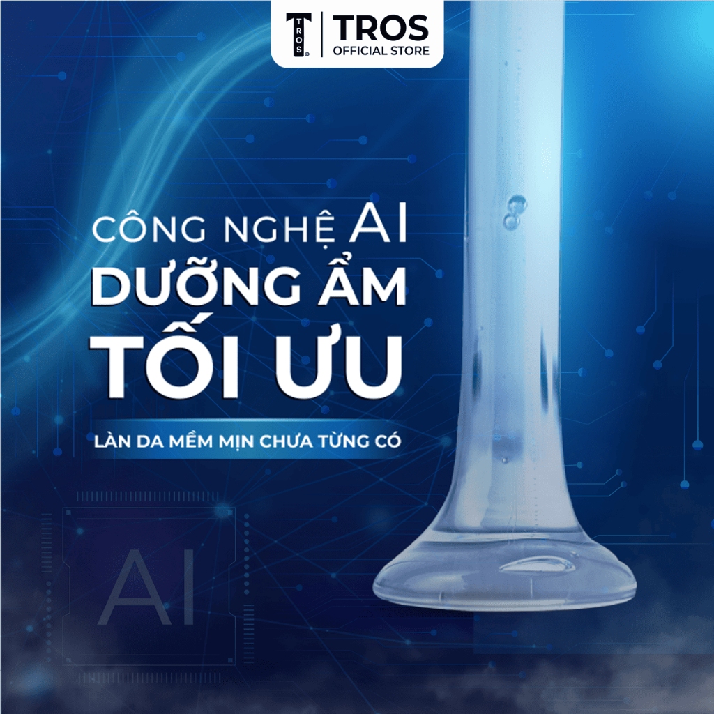 Combo TROS AI Hydration & Energy Cool – Sữa Tắm Dưỡng Ẩm Sâu & Lăn Khử Mùi Mát Lạnh Kéo Dài