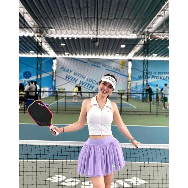 [PICKLEBALL NEW] Áo bra thể thao lulu Pompeche đệm liền chơi pickleball,golf, tennis...QC cao cấp
