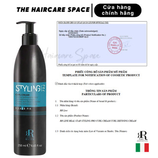 Kem Bóp Xoăn,Tạo Nếp Tóc Curl Cream Styling Pro 250ml/chai