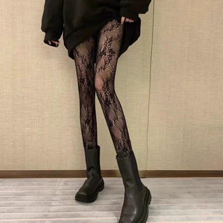 Tất Black Hót Girl Ren Nhỏ,Lưới Phối Đồ Phong Cách Tạo điểm Nổi Bật