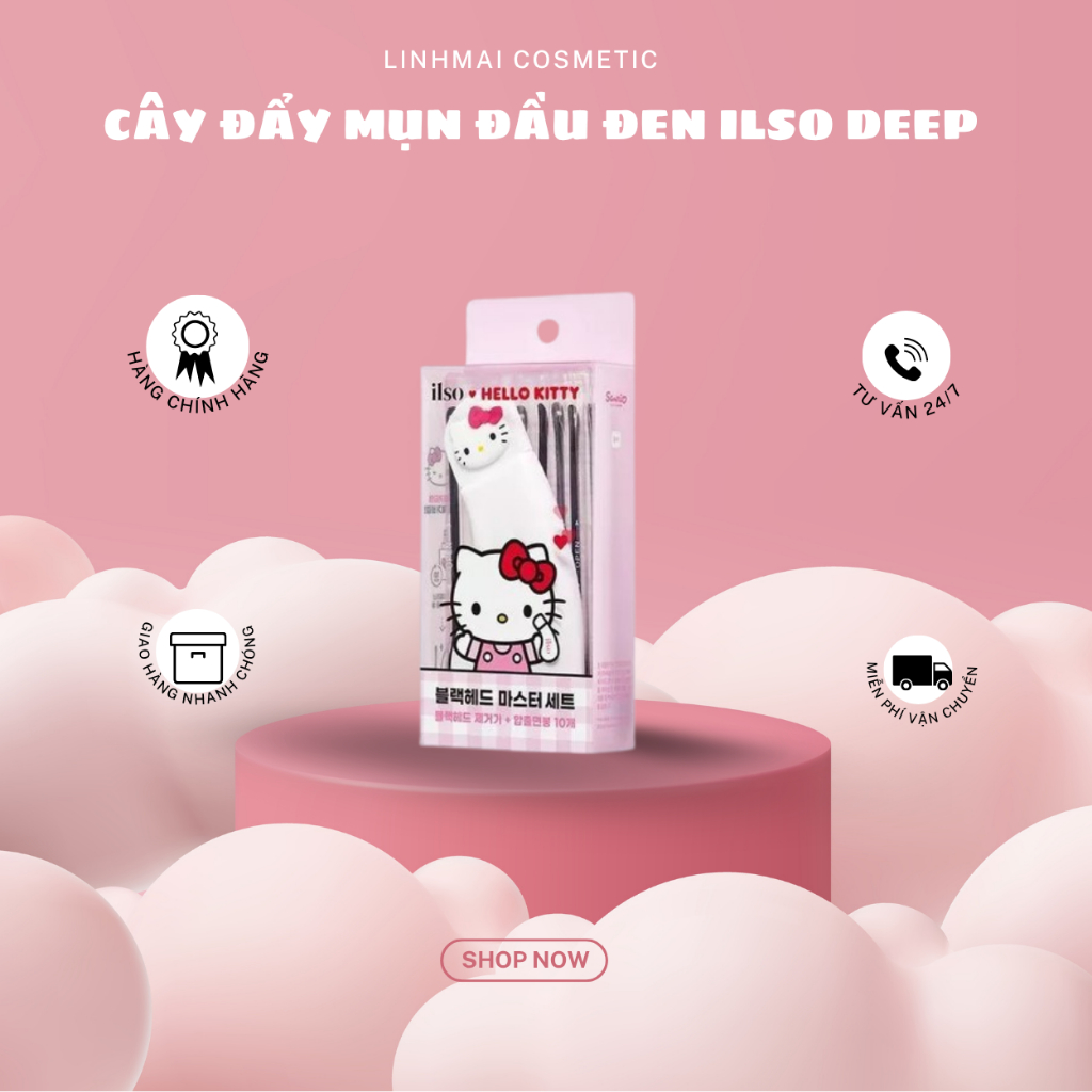 Cây Lấy Mụn Đầu Đen Chuyên Dụng Ilso Deep Clean Master 110g bản giới ...