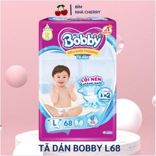 Tã Bỉm Dán Bobby/ Tã quần mở một bên Bobby NB70/S80/M76/L68 mới siêu thấm hút