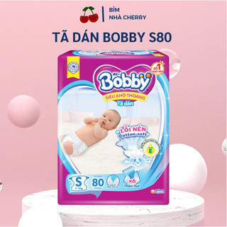 Tã Bỉm Dán Bobby/ Tã quần mở một bên Bobby NB70/S80/M76/L68 mới siêu thấm hút