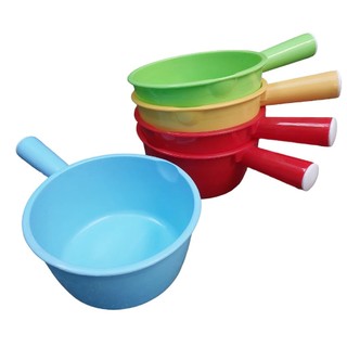 Gáo múc nước nhựa, ca múc nước màu đỏ, lá, dương, vàng, đủ kích cỡ nhựa dày dặn - Trường An VN