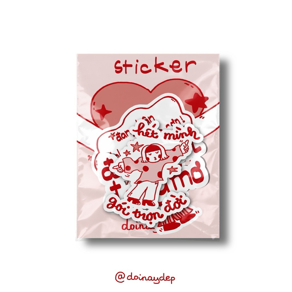 [Quậy] Sticker by doinaydep | Shopee Việt Nam