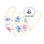 Khẩu Trang Hoạt Hình stitch 3d cho be 3-12T