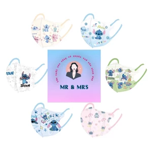 Khẩu Trang Hoạt Hình stitch 3d cho be 3-12T