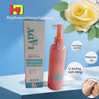 Ủ Trắng Da Toàn Thân LaDy 250ml. Giúp trắng da đều màu. mềm mịn da.nâng tone da