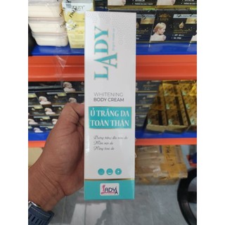 Ủ Trắng Da Toàn Thân LaDy 250ml. Giúp trắng da đều màu. mềm mịn da.nâng tone da