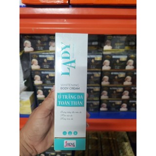 Ủ Trắng Da Toàn Thân LaDy 250ml. Giúp trắng da đều màu. mềm mịn da.nâng tone da