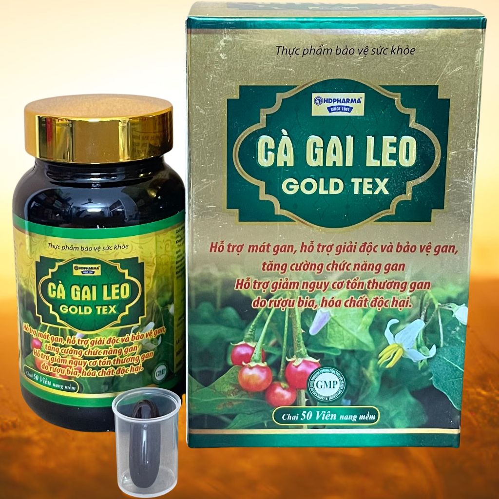 Cà Gai Leo Gold Tex Vàng Chai - Rostex - Hải Dương - Vitamin Thanh Lọc