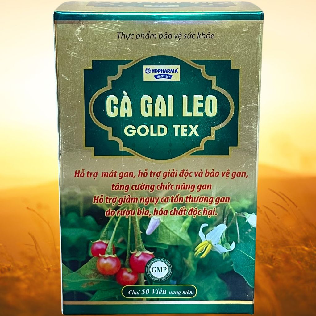 Cà Gai Leo Gold Tex Vàng Chai - Rostex - Hải Dương - Vitamin Thanh Lọc