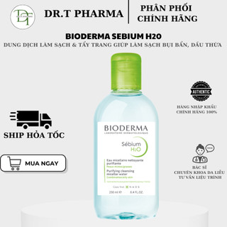 [HÀNG CÔNG TY] Nước tẩy trang làm sạch sâu cho da dầu mụn Bioderma Sebium H2O (100ml-500ml)