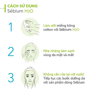 [HÀNG CÔNG TY] Nước tẩy trang làm sạch sâu cho da dầu mụn Bioderma Sebium H2O (100ml-500ml)