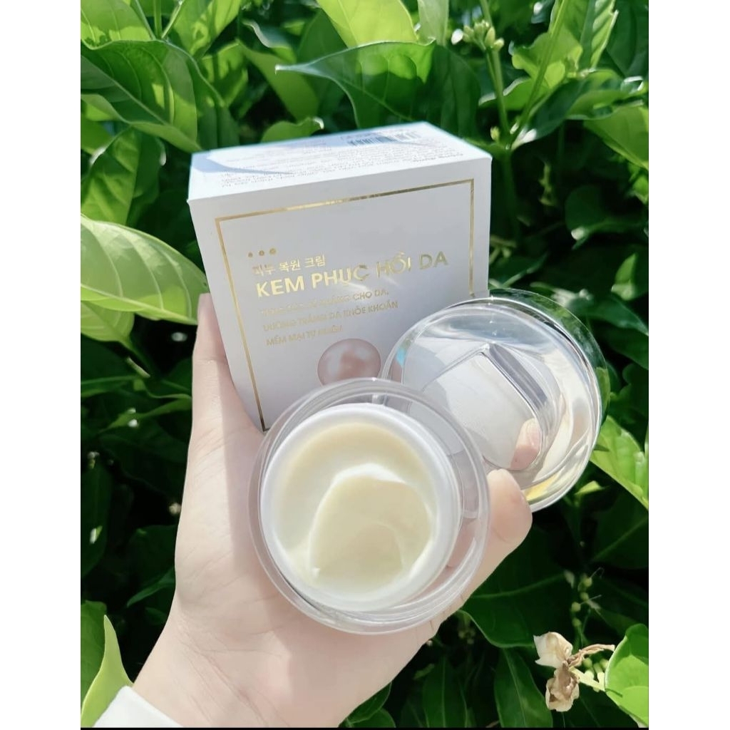 Chính Hãng Kem Phục Hồi Da Mộc Nhân Sau Peel Mỏng Yếu Lộ Mao Mạch Dể kích Ứng Mẩn Đỏ