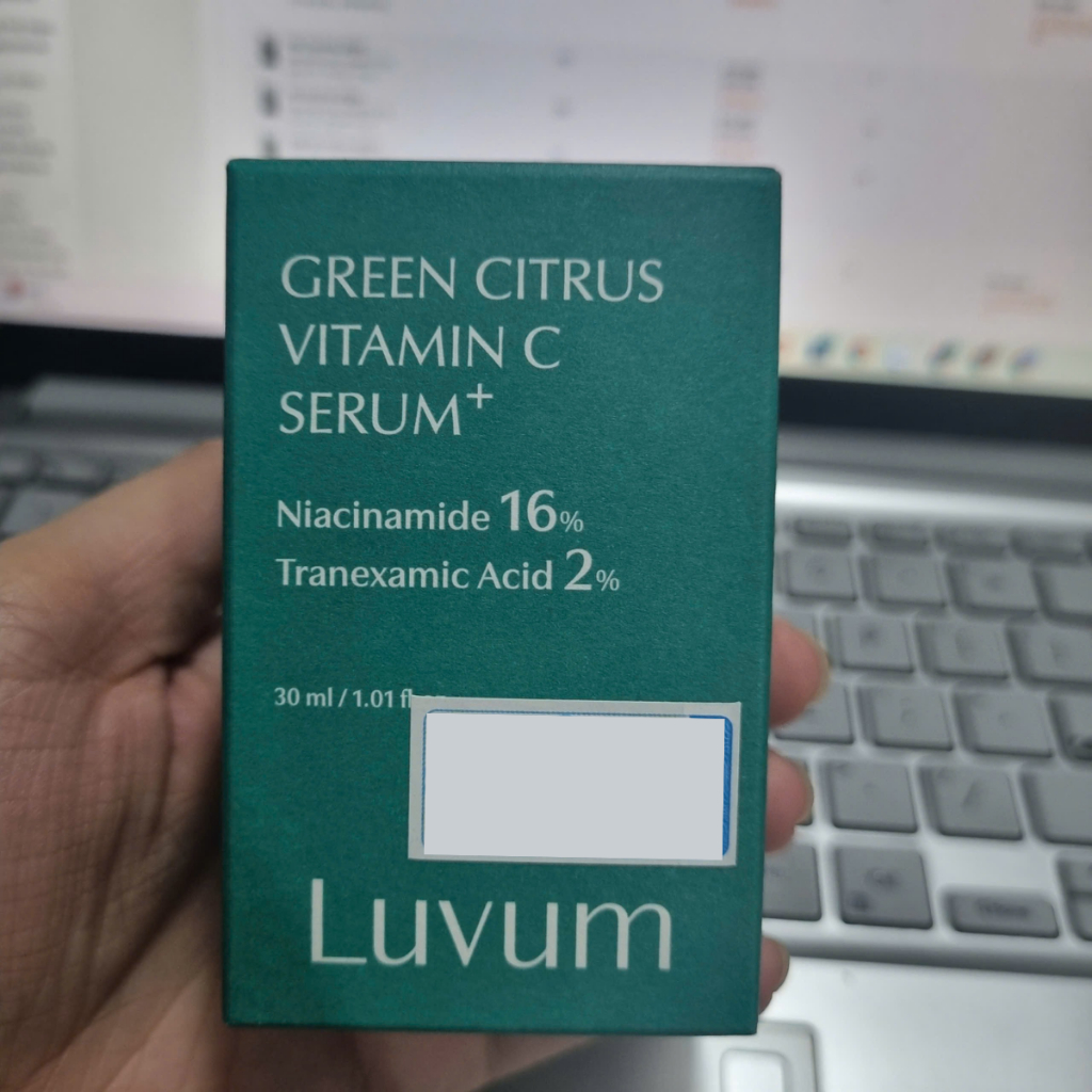 Tinh Chất Dưỡng Trắng Luvum Green Citrus Vitamin C+ Niacinamide 16% Tranexamic 2% Serum - 30ml