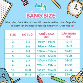 Váy cho bé gái ILABY HCM thiết kế dáng yếm may liền áo trắng tay bồng, phù hợp cho bé đi học, đi chơi [3245]