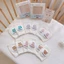 Bảo vệ đầu gối cao cấp Monona cotton mềm mại thiết kế ôm bo cứng họa tiết xinh xắn