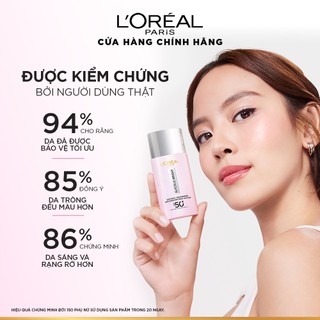 Sữa chống nắng phổ rộng mỏng nhẹ bảo vệ da và dưỡng sáng mờ thâm nám Glycolic Bright Anti-Dark Spot L’Oréal Paris 50ml
