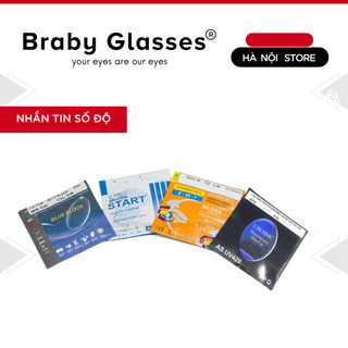 Mắt kính cận, viễn, lão, loạn Braby Glasses tròng kính lọc ánh sáng xanh, đổi màu ra nắng, chống uv