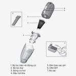 (Chính Hãng) Máy Hút Bụi Cầm Tay Mini Không Dây Bosch BHN16L | Trọng Lượng Nhẹ, Công Suất Mạnh Mẽ | Bảo Hành 2 Năm — ảnh 2