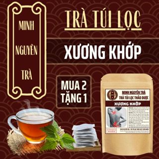 Trà Xương Khớp - Minh Nguyên - Đốt Sống Lưng, Cổ Vai Gáy, Thoát Vị, Tràn Dịch Khớp - Túi 50 lọc