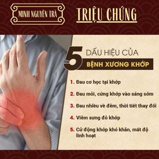 Trà Xương Khớp - Minh Nguyên - Đốt Sống Lưng, Cổ Vai Gáy, Thoát Vị, Tràn Dịch Khớp - Túi 50 lọc