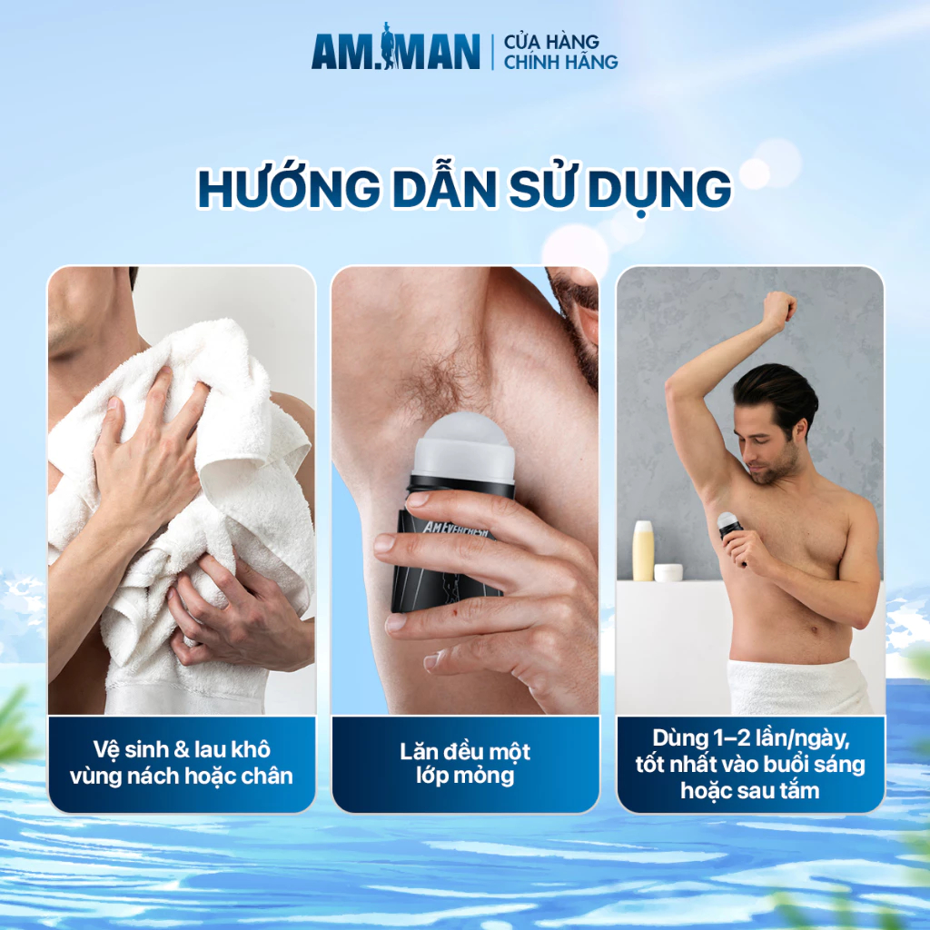 Lăn Khử Mùi Am Everfresh - lăn khử mùi am everfresh