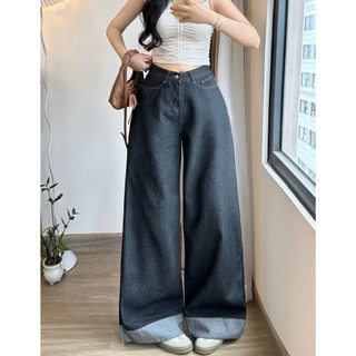 247Store Quần Jean Nữ Ống Rộng Siêu Hot phong cách trẻ trung