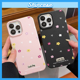 Ốp Lưng iPhone TPU Hoạ Tiết Da Mềm Hoa May Mắn Chống Sốc, Chống Bẩn - iP X/XS/11/12/13/14/15/16/17/Plus/Pro/Max/Air