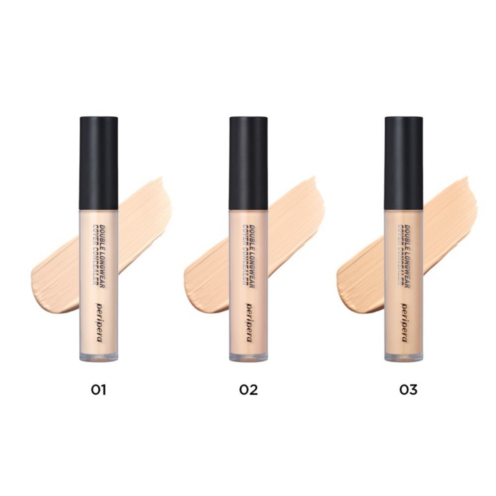 Che Khuyết Điểm Peripera Double Longwear Cover Concealer 5.5g