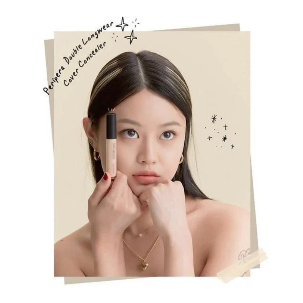 Che Khuyết Điểm Peripera Double Longwear Cover Concealer 5.5g