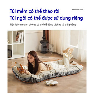 Ghế Bập Bênh Thư Giãn Ghế Lười Sofa Đọc Sách Đệm Êm Ghế Ban Công Phòng Khách Phong Cách Bắc Âu