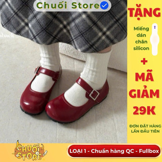 Giày bệt nữ da PU tổng hợp dệt vải đế cao su cao cấp nữ tính đáng yêu dễ đi