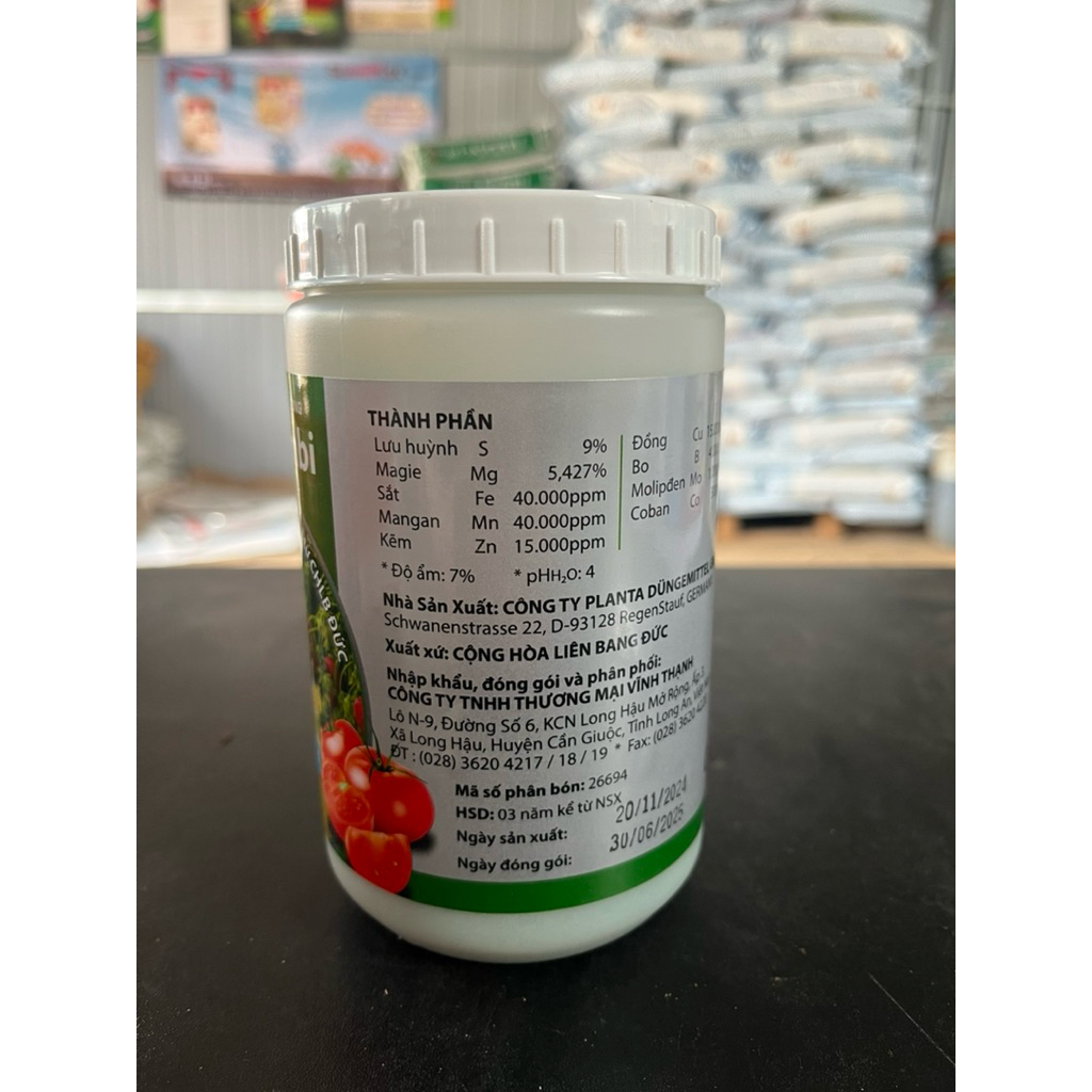 Phân bón lá trung vi lượng - Microcombi Combi Vĩnh Thạnh - hũ 500gr