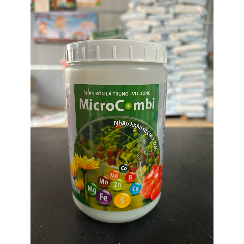 Phân bón lá trung vi lượng - Microcombi Combi Vĩnh Thạnh - hũ 500gr