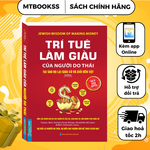 Sách - Businessbooks - Trí Tuệ Làm Giàu Của Người Do Thái (tại sao họ lại giàu và giỏi đến vậy)