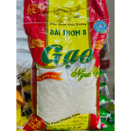 Gạo Đài Thơm 8 — Gạo Đài Thơm 8 Long An (Bao 5 ký)
