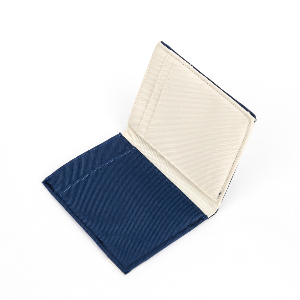 Ví Vải Đứng Nam Nữ Trượt Nước Bóp Đựng Tiền Thẻ Nhiều Ngăn Polyester Bền Đẹp Cao Cấp | Mi Midori