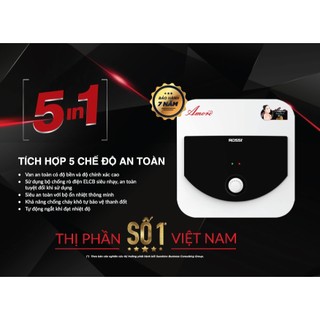 [GIAO LẮP TOÀN QUỐC] Bình nóng lạnh gián tiếp Rossi Amore Vuông (15/20/30 Lít) - Chính hãng, Bảo Hành 7 năm